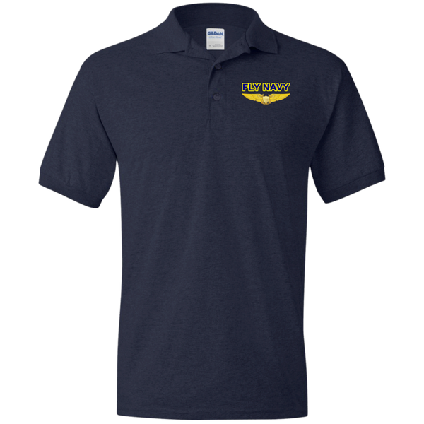 Fly Navy NFO Jersey Polo Shirt