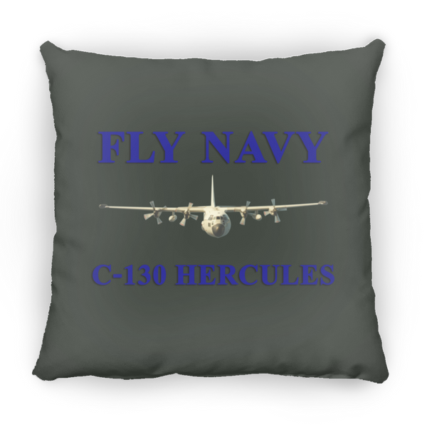 Fly Navy C-130 1 Pillow - Small Square