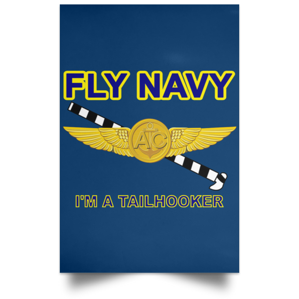 Fly Navy Tailhooker 2 Poster - Portrait