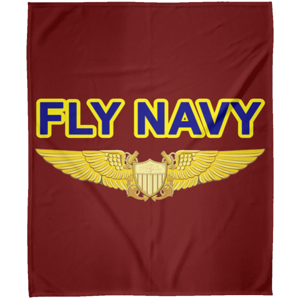 Fly Navy NFO Blanket - Arctic Fleece 50x60