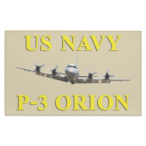 US Navy P-3 3 Indoor Doormat