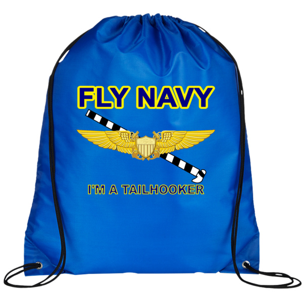 Fly Navy Tailhooker 3 Drawstring Cinch Backpack