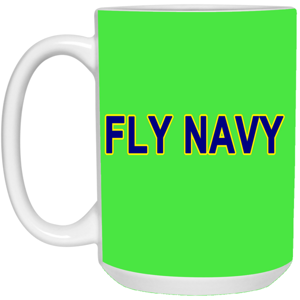 Fly Navy 2 Mug - 15oz