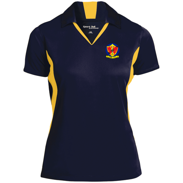 VAW 121 Ladies' Colorblock Performance Polo