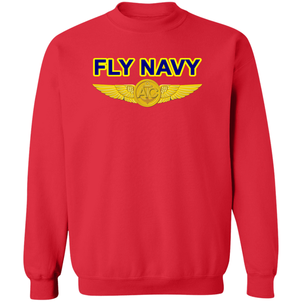 Fly Navy Aircrew Crewneck Pullover Sweatshirt