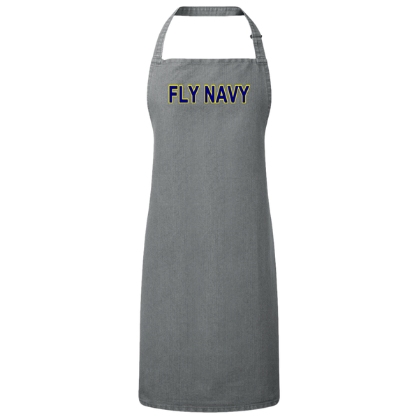 Fly Navy 2 Unisex Bib Apron