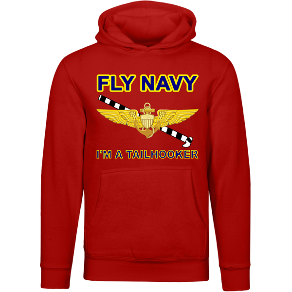 Fly Navy Tailhooker 1 Lane Seven Unisex Premium Hoodie