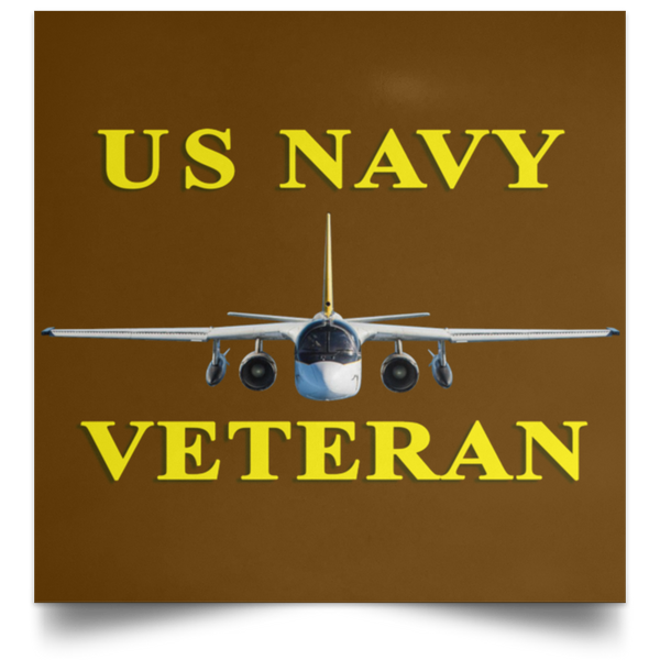 Navy Vet 3 Poster - Square