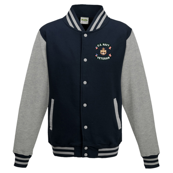 Navy Vet 1 Letterman Jacket