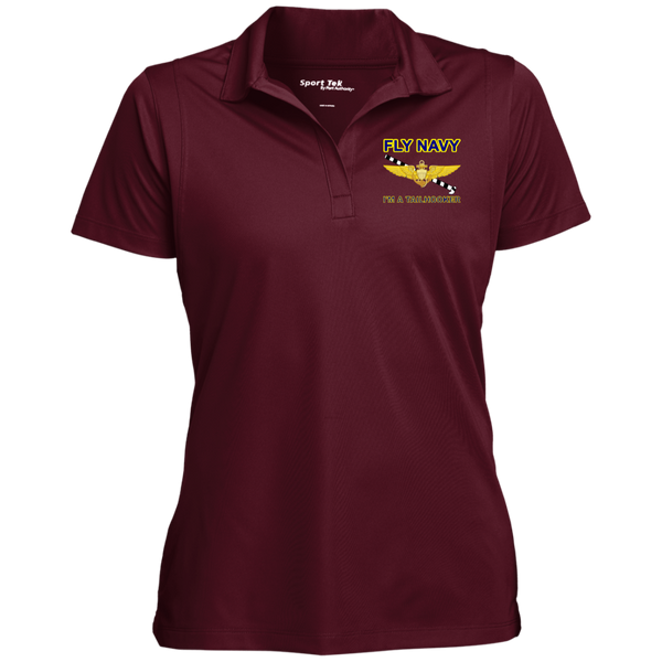 Fly Navy Tailhooker Ladies' Micropique Sport-Wick® Polo