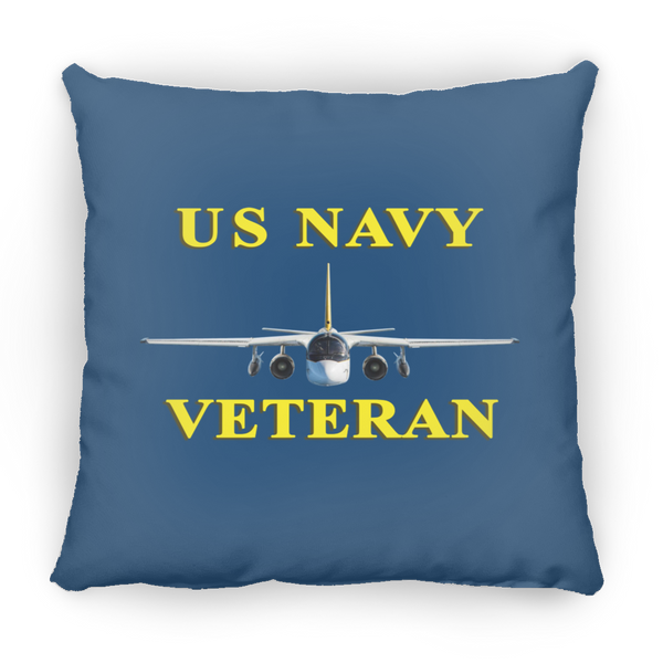 Navy Vet 3 Pillow - Small Square