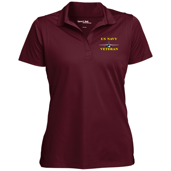 Navy Vet 3 Ladies' Micropique Sport-Wick® Polo