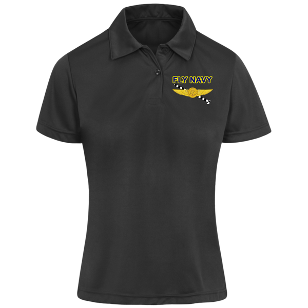 Navy Tailhook 2 Team 365 Ladies' Zone Polo