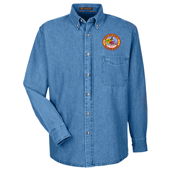 Subic Cubi Pt 01 Harriton LS Denim Shirt