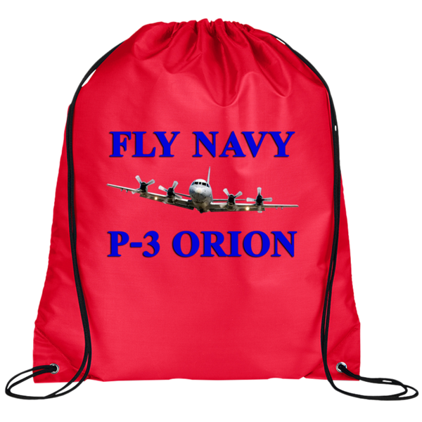 Fly Navy P-3 1 Drawstring Cinch Backpack