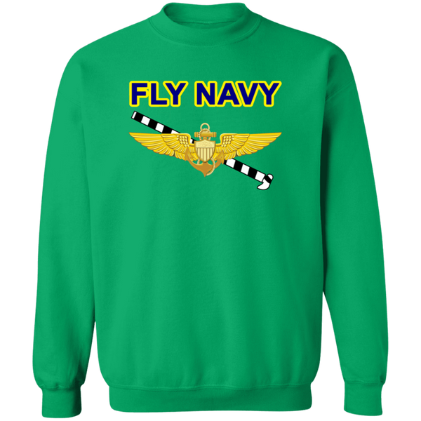 Fly Navy Tailhook 1 Crewneck Pullover Sweatshirt