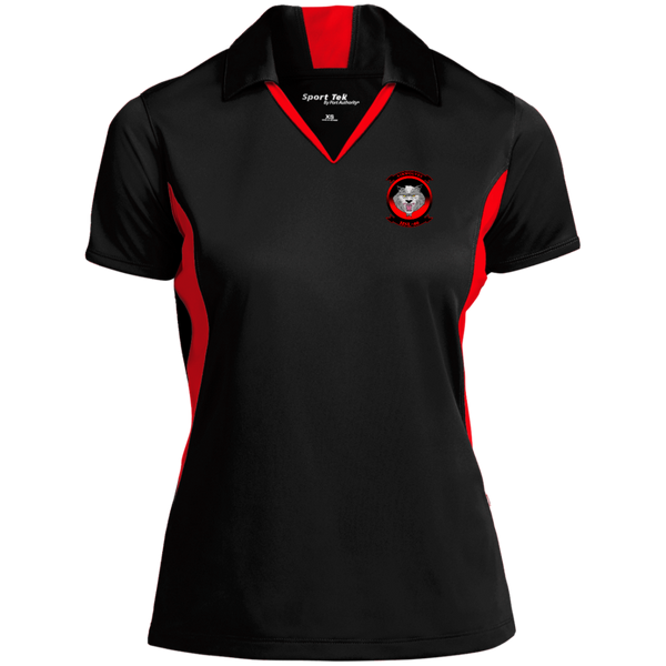 HSL 40 3 Ladies' Colorblock Performance Polo