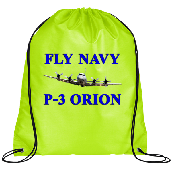 Fly Navy P-3 1 Drawstring Cinch Backpack