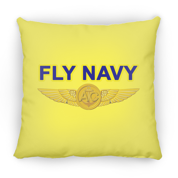 Fly Navy Aircrew Pillow - Small Square