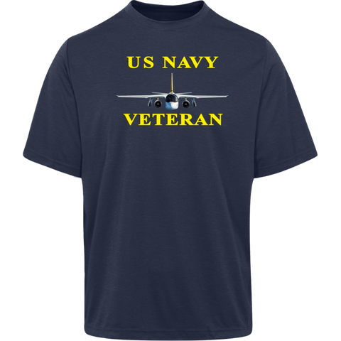 Navy Vet 3 Team 365 Heather T-Shirt