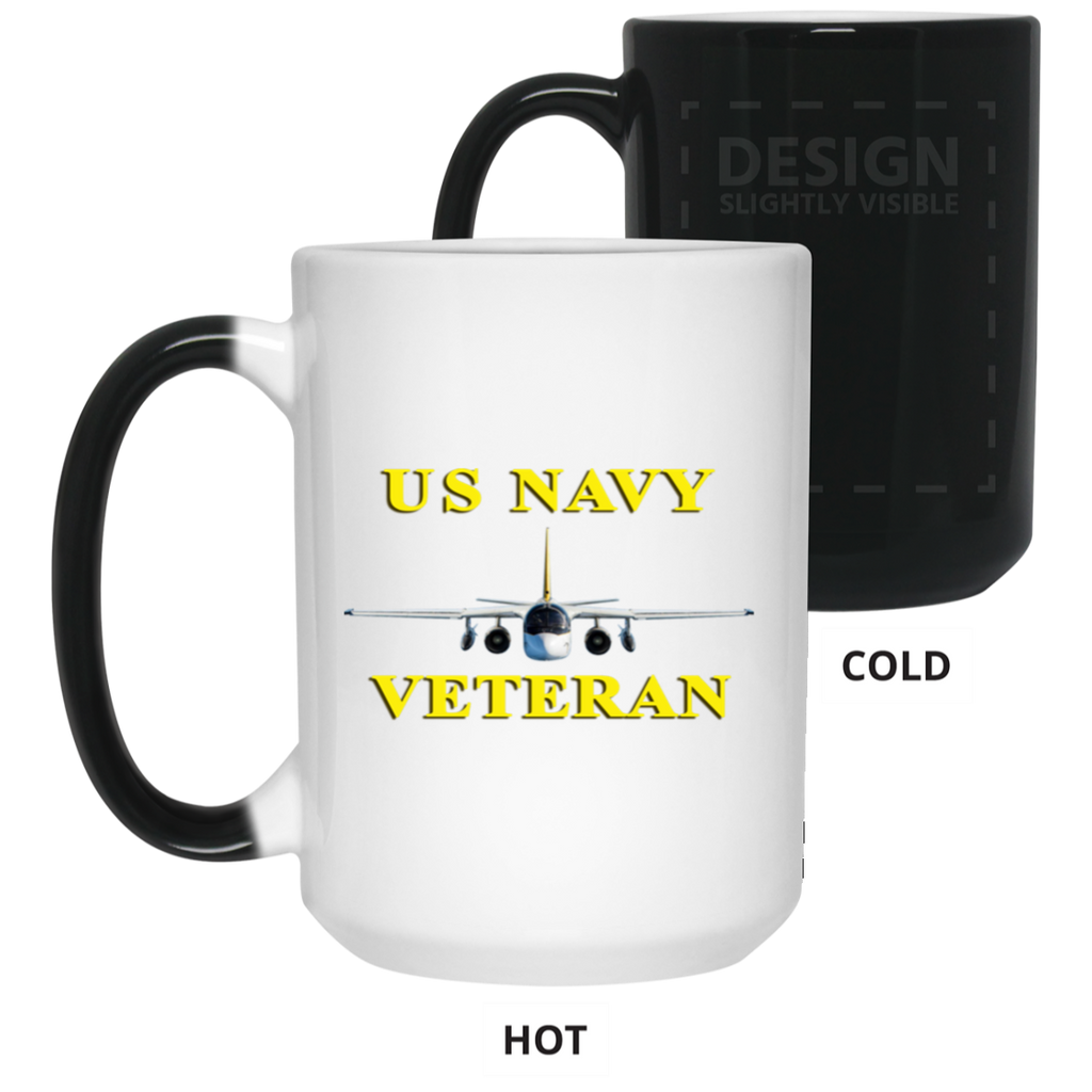 Navy Vet 3 Color Changing Mug - 15oz