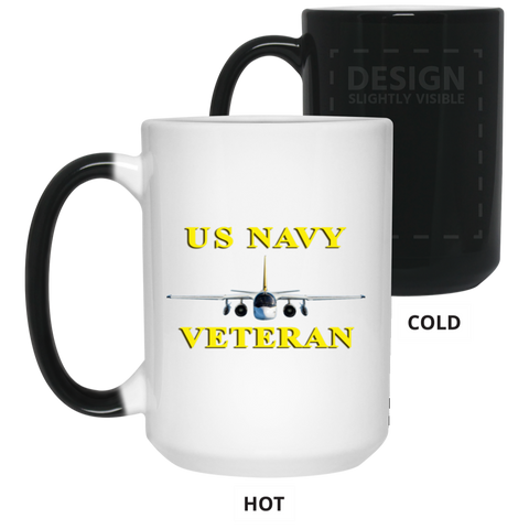 Navy Vet 3 Color Changing Mug - 15oz