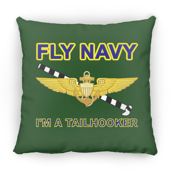 Fly Navy Tailhooker 1 Pillow - Medium Square