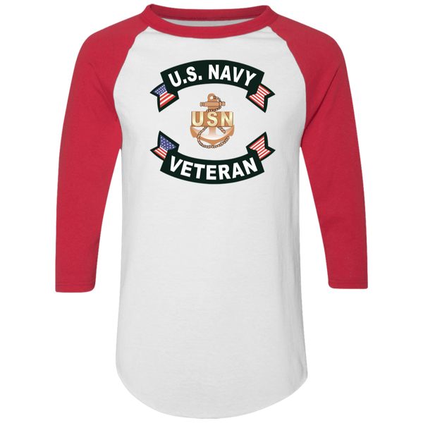 Navy Vet 1 Colorblock Raglan Jersey