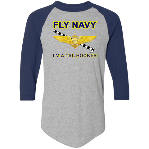 Fly Navy Tailhooker 1 Colorblock Raglan Jersey