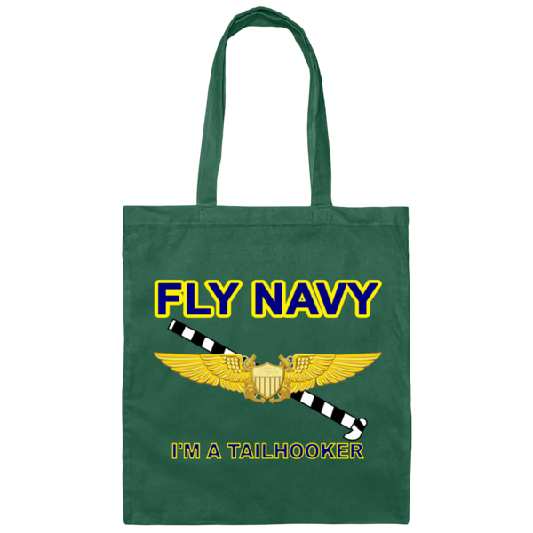 Fly Navy Tailhooker 3 Canvas Tote Bag