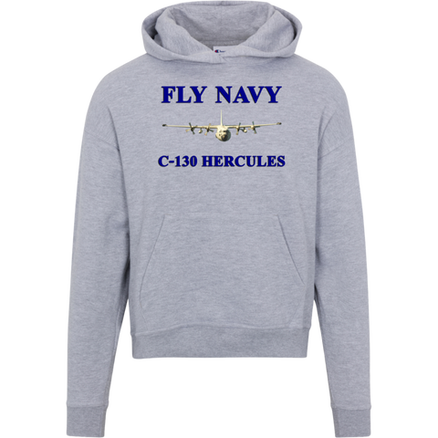 Fly Navy C-130 1 Champion Ladies' Powerblend Hoodie