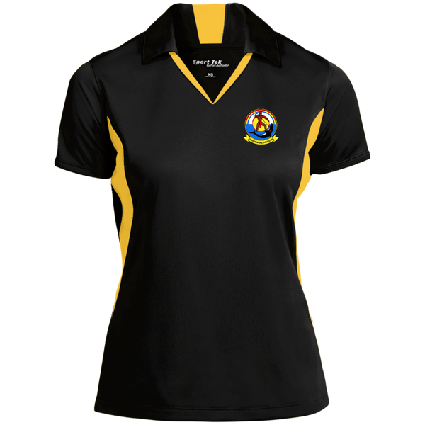 HSL 37 2 Ladies' Colorblock Performance Polo