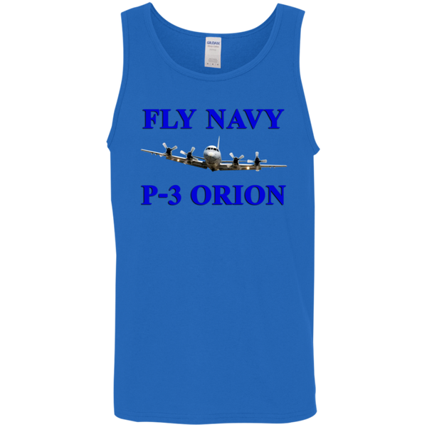 Fly Navy P-3 1 Cotton Tank Top