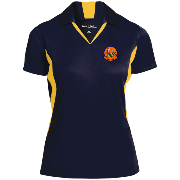 VFA 204 1 Ladies' Colorblock Performance Polo