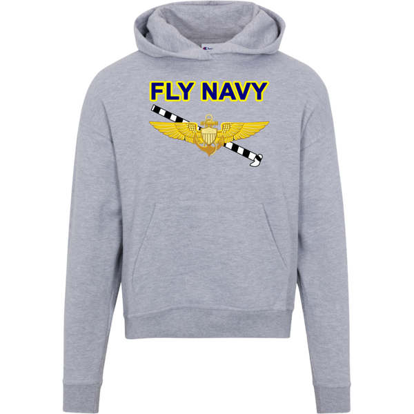 Fly Navy Tailhook 1 Champion Ladies' Powerblend Hoodie