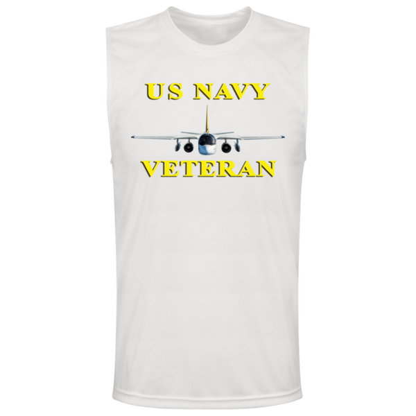 Navy Vet 3 Team 365 Muscle T-Shirt