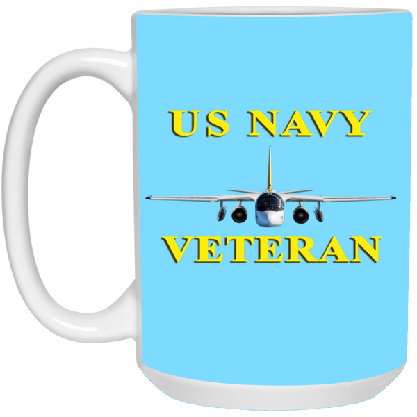 Navy Vet 3 Mug - 15oz