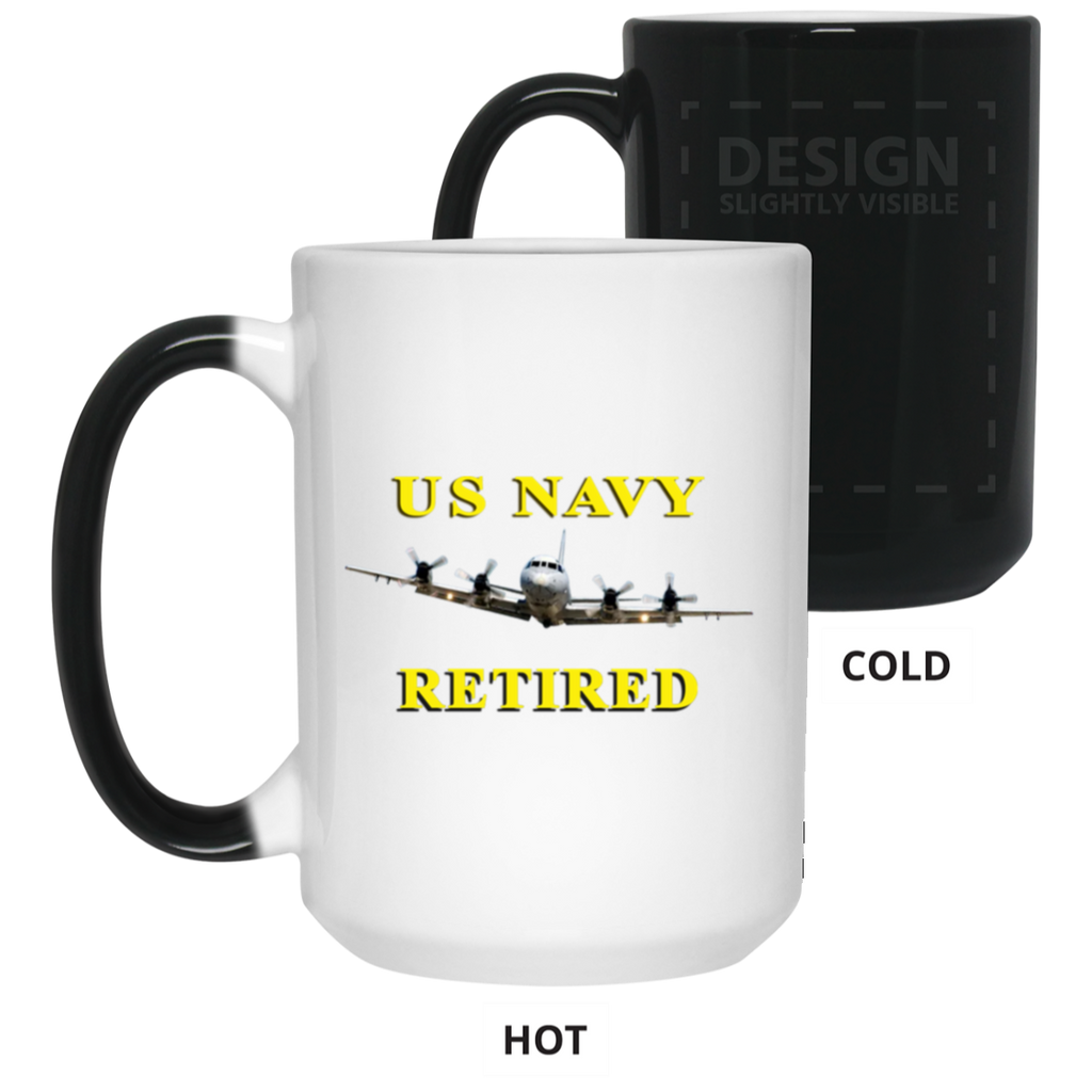 Navy Retired 1 Color Changing Mug - 15oz