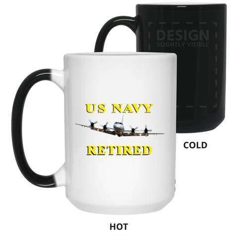 Navy Retired 1 Color Changing Mug - 15oz