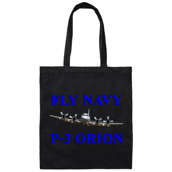 Fly Navy P-3 1 Canvas Tote Bag