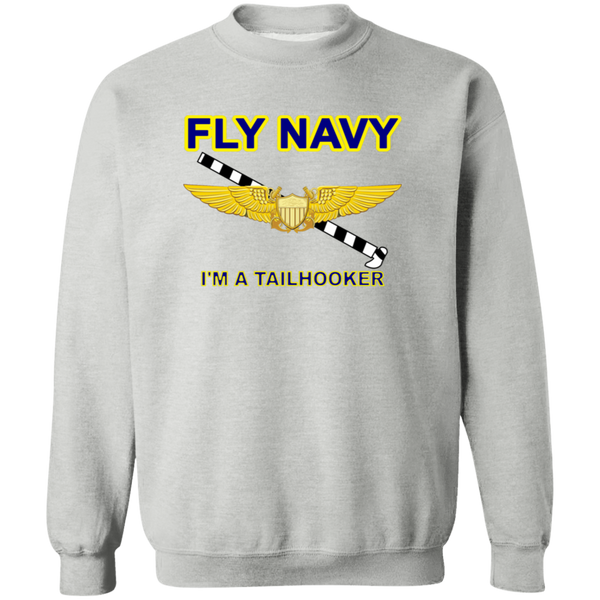 Fly Navy Tailhooker 3 Crewneck Pullover Sweatshirt