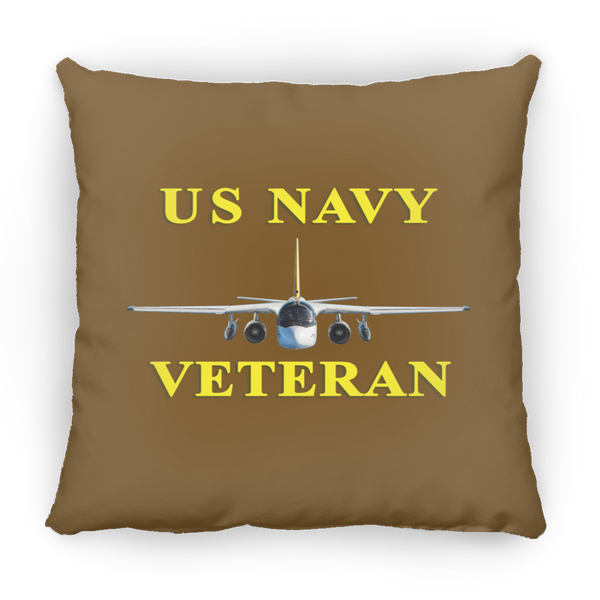 Navy Vet 3 Pillow - Small Square