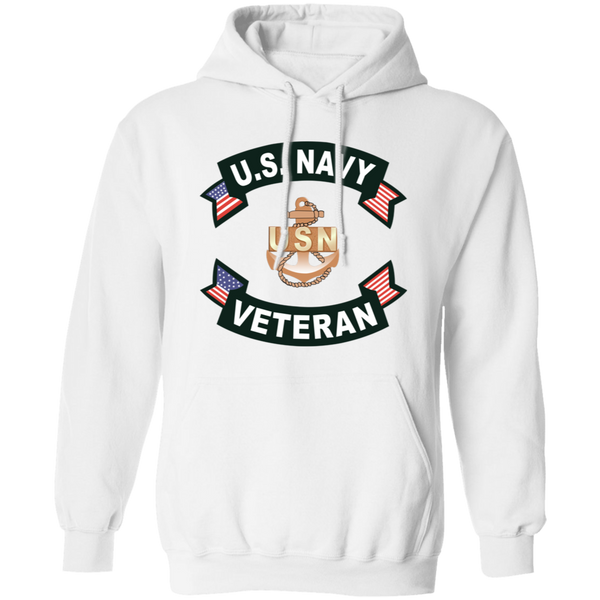 Navy Vet 1 Pullover Hoodie