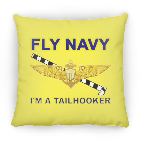 Fly Navy Tailhooker 1 Pillow - Large Square