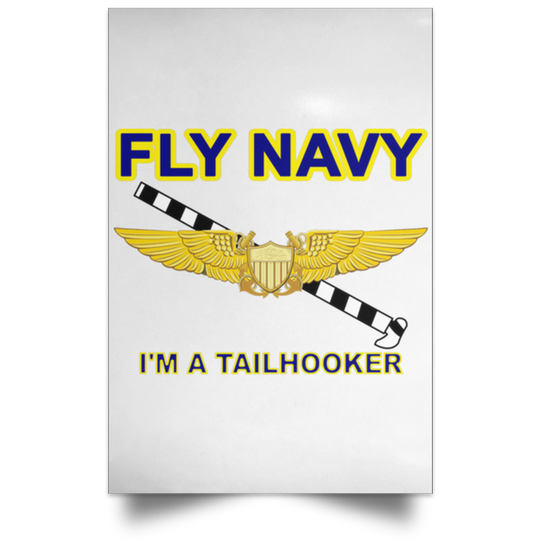 Fly Navy Tailhooker 3 Poster - Portrait