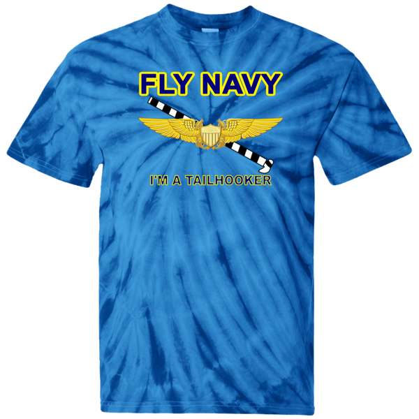 Fly Navy Tailhooker 3 Cotton Tie Dye T-Shirt