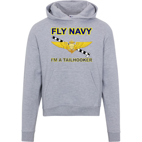 Fly Navy Tailhooker 1 Champion Ladies' Powerblend Hoodie