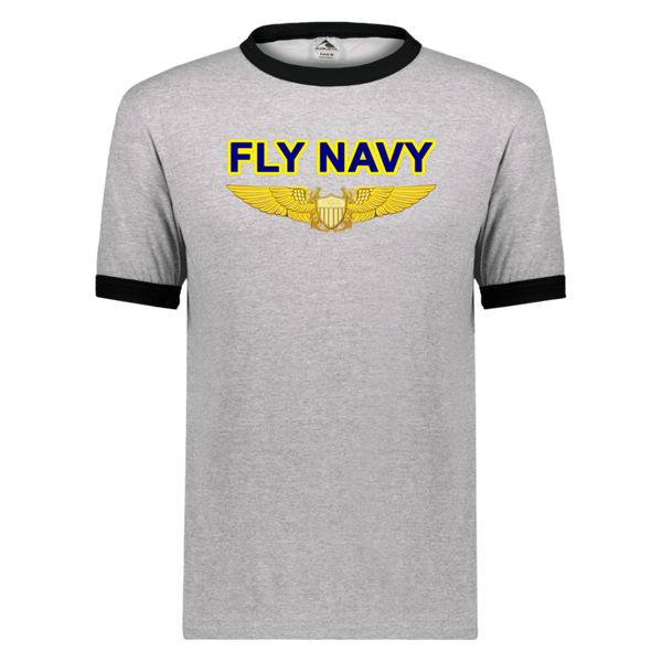 Fly Navy NFO Unisex Ringer Tee