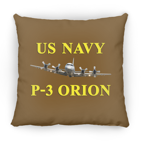 US Navy P-3 3 Pillow - Small Square