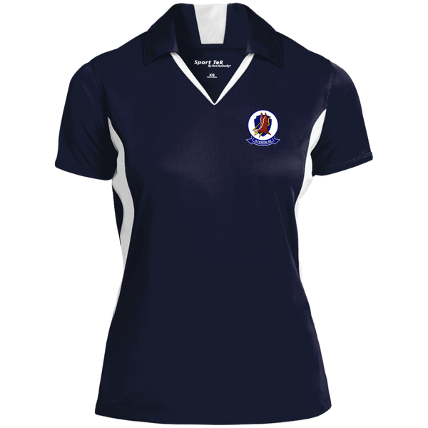 VA 82 1 Ladies' Colorblock Performance Polo